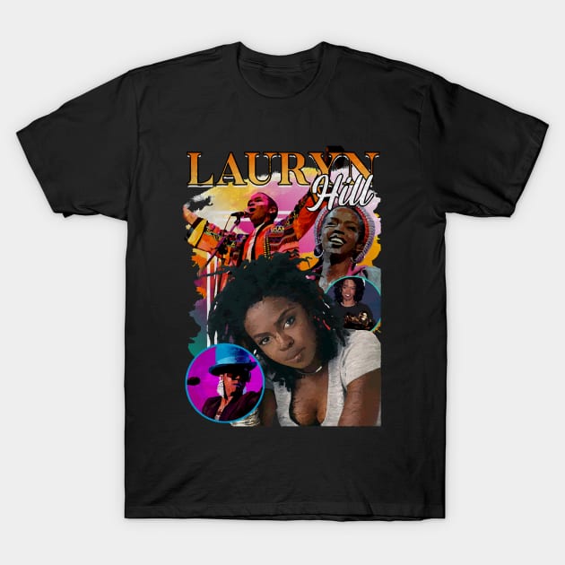 Lauryn Hill Spiritual Resonance Music As A Path To Transcendence T-Shirt by Landscape In Autumn